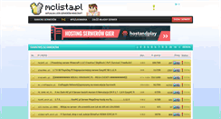 Desktop Screenshot of mclista.pl
